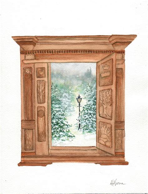 Narnia Wardrobe Narnia Art Narnia Painting C.S. Lewis Watercolor Digital Print - Etsy