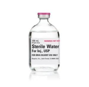 What’s the difference between Bacteriostatic water vs sterile water?