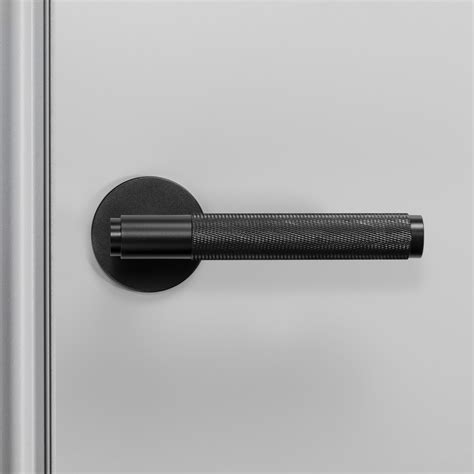 DOOR HANDLE / FIXED / SINGLE-SIDED / BLACK - Buster + Punch
