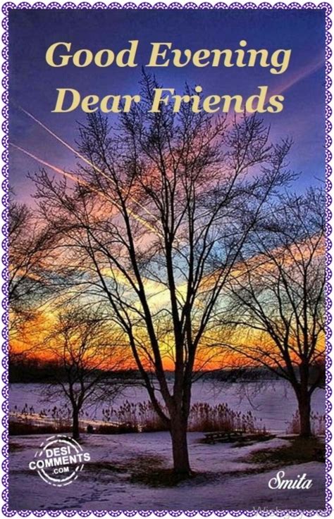 Good Evening Wishes For Friends - Wishes, Greetings, Pictures – Wish Guy