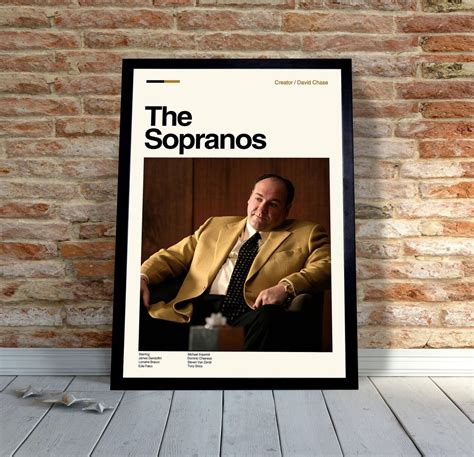 The Sopranos Poster - The Sopranos Movie Poster - Designed & Sold By Nkemdilim