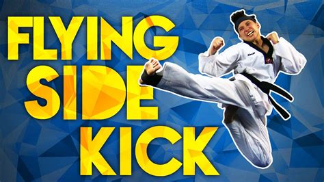 Flying Side Kick Tutorial | Martial arts school, Side kick, Martial arts