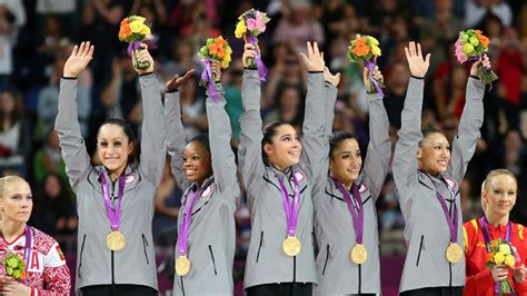 Olympic Gold Winners -- The Podium Pictures