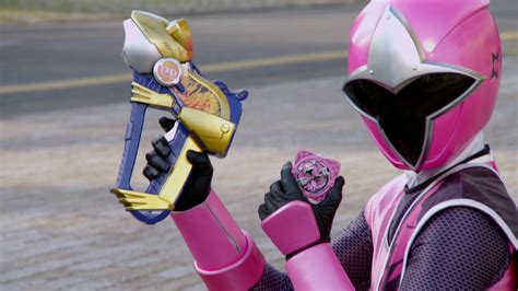 Sarah Thompson, Pink Ninja Steel Ranger - Morphin' Legacy