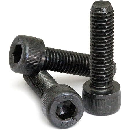 Amazon.com: uxcell M6 x 15mm Threaded Hex Socket Head Cap Screws Bolts ...