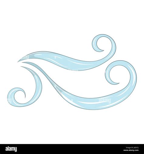 Wind icon, cartoon style Stock Vector Image & Art - Alamy