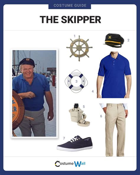 Dress Like the Skipper | Island party, Halloween work party, Halloween ...