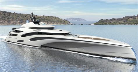 Discover the 120-Meter Trimaran Yacht Concept - InsideHook