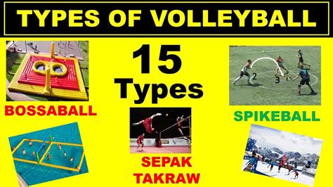 15 Types of Volleyball | Volleyball Types | Volleyball, Volleyball rules, Spikeball