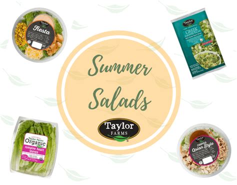 Summer Salads with Taylor Farms - Mary's Blog