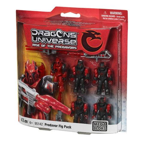 Mega Bloks Dragons Universe Predavor Action Figure Pack - Walmart.com