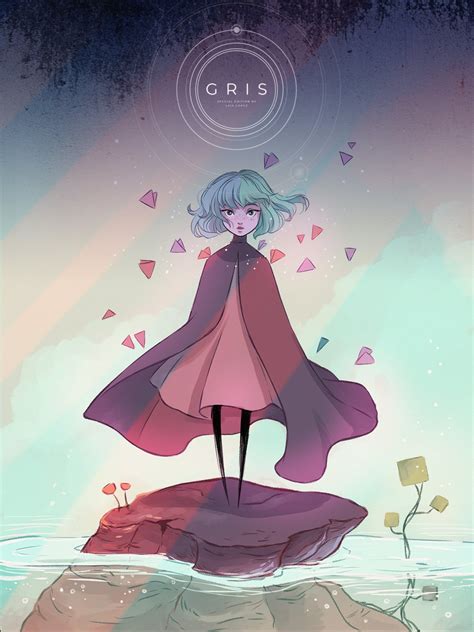 Nomada Studio - G R I S on Twitter: "NEW POSTER!!! Amazing special edition poster of GRIS ...