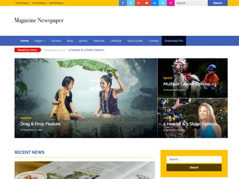 Magazine Newspaper – WordPress theme | WordPress.org