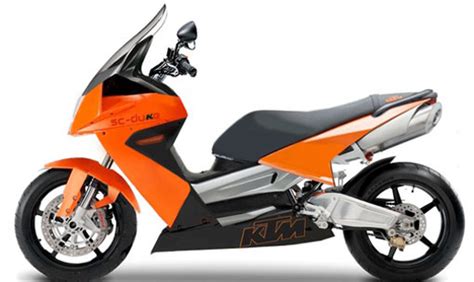 Mega scooter: KTM pourrait aussi en proposer un.