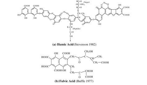 Humic Acid Chemical Structure