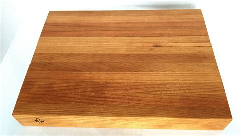 Cherry Wood Cutting Board - Custom Cutting Board - Butchers Block Chopping Block - Edge Grain