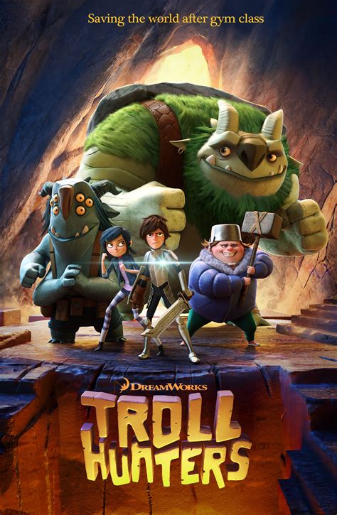 Trollhunters Poster | Trollhunters characters, Dreamworks characters, Hulk character