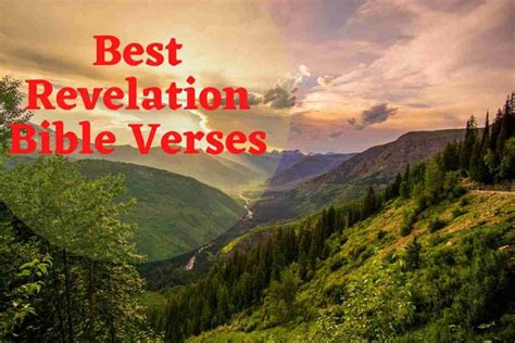 Best Revelation Bible Verses – Bible Verses of the day