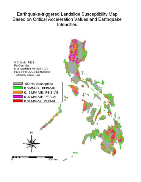 Earthquake Hazard Map Philippines