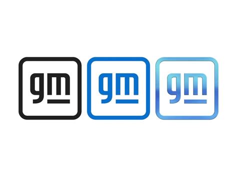 GM General Motors New 2021 Logo PNG vector in SVG, PDF, AI, CDR format