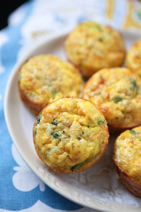 Broccoli Cheese Frittata Muffins with Quinoa | Recipe | Frittata muffins, Broccoli cheese ...