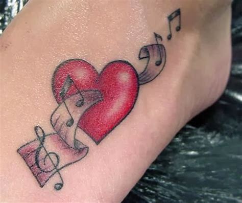 Unique Tattoo Ideas: 20 Inspiring Music Notes Tattoos