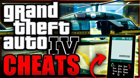 Grand Theft Auto 4 Cheats - YouTube