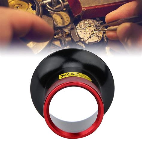 Amazon.com: Eye Loupe 20x Watchmakers Inspection Jewelers Loupe ...