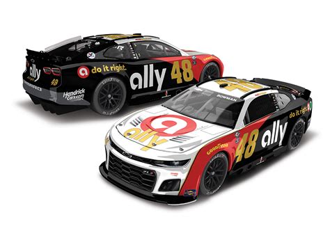 ALEX BOWMAN 2023 ALLY THROWBACK 1:24 ELITE DIECAST