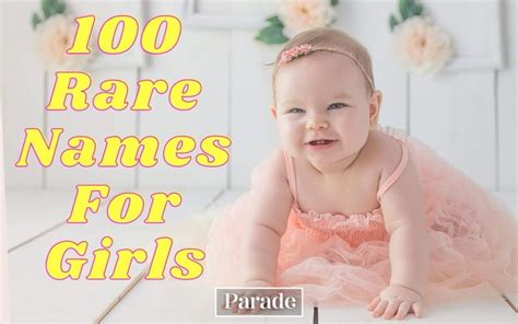 100 Rare Girl Names with Their Beautiful Meanings - Parade