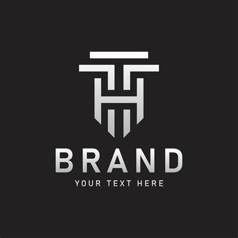 Premium Vector | Th or ht letter logo design