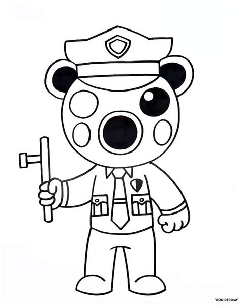 Cool Coloriage Piggy Roblox Ideas - SOCIALBROWSR