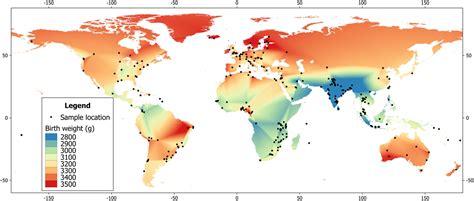 Heat Map Of World