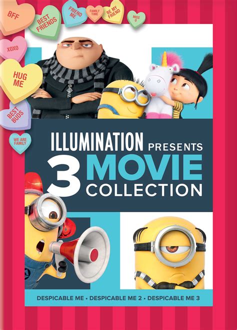 Despicable Me: 3-Movie Collection (DVD) (Valentine's Day) - Walmart.com - Walmart.com