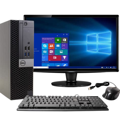 DELL Optiplex 7040 Desktop Computer PC, Intel Quad-Core i5, 2TB HDD, 32GB DDR3 RAM, Windows 10 ...