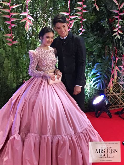 'Kadenang Ginto' stars Francine Diaz and Kyle Echarri at the ABSCBNBall2019 | via cedrickkbasco ...