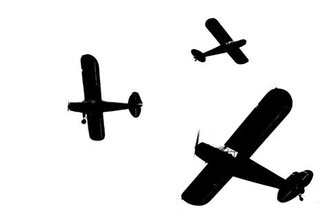 Small Plane Silhouette at GetDrawings | Free download