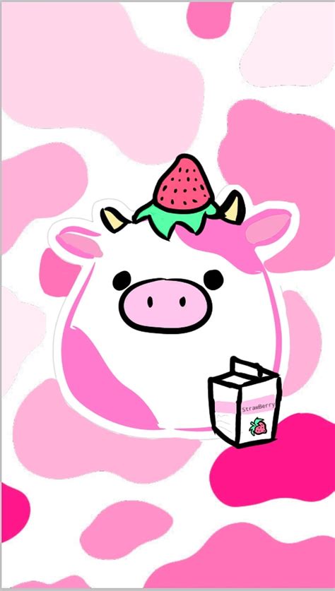 Update more than 74 kawaii strawberry cow wallpaper latest - in.coedo ...