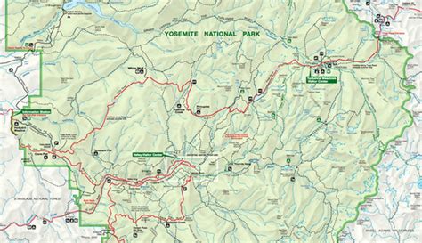 Download The Official Yosemite Park Map Pdf - My Yosemite Park ...