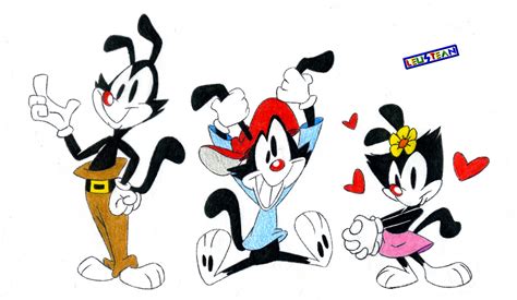 Yakko, Wakko, and Dot (Animaniacs) by FELIXWARNER on DeviantArt Cartoon Tv, Cartoon Shows ...