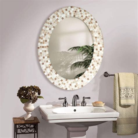 Diy Oval Bathroom Mirror Frame Ideas – BESTHOMISH