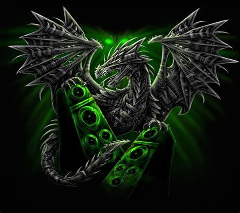 Green Dragon Backgrounds