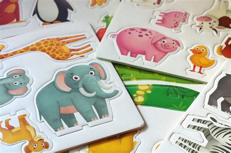 3D Puzzles for children on Behance