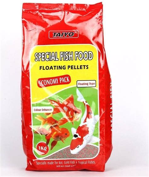 Pellet Aquatic Taiyo Fish Food, Packaging Type: Bag, Rs 120 /kg | ID: 23686777762