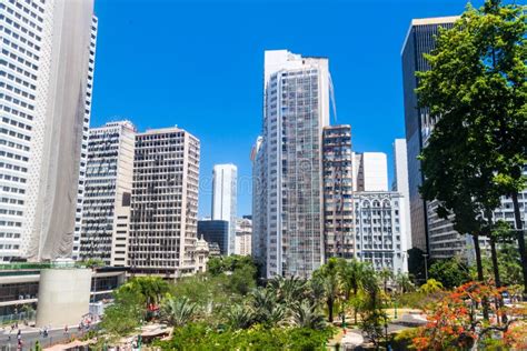 Skyscrapers in the Center of Rio De Janeiro Stock Image - Image of ...