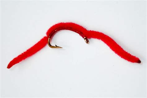 San Juan Worm - Red - Wooly Bugger Fly Co.