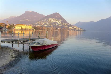 Free stock photo of boat, city, lake como