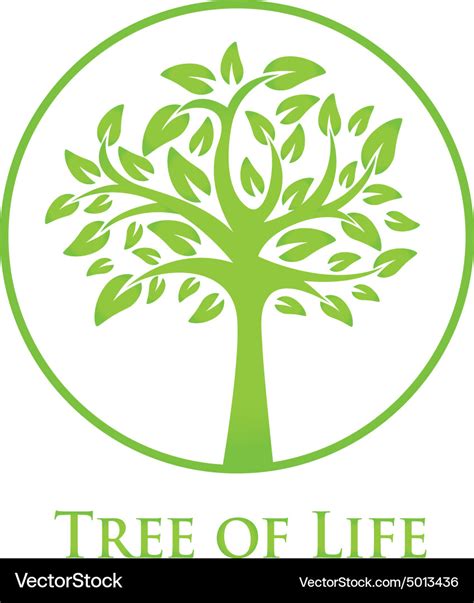 Symbol of the tree of life Royalty Free Vector Image