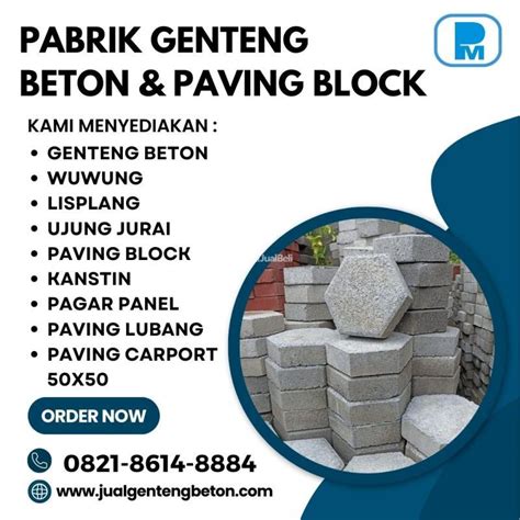 Paving Block Ukuran 10x20 di Malang - Tribun JualBeli