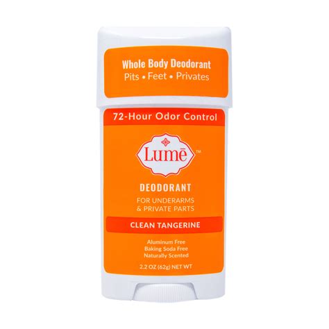 Lume Deodorant - Underarms and Private Parts - Aluminum-Free, Baking ...